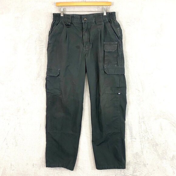 Propper Ripstop Cargo Pants Men's Size 36x32 Faded Black Work Pockets Utility - Picture 1 of 16